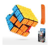 CPROSP Puzzle cubo cubo 3x3 cubo magico cubo cubo con disassemblatore per principianti e collezionisti, nero