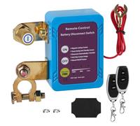 CPROSP Stacca Batteria con Telecomando 12V, Staccabatteria Automatico, Remoto Antifurto Auto Stacca Batteria, per Auto RV ATV Camion Barca