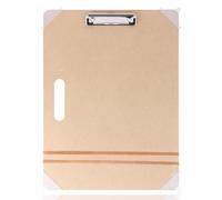 CPROSP Tavola di Legno da Disegno Portatile 43 x 32 cm, Lavagna per Schizzi con Protezioni Angolari, Clip in Acciaio Inox e Elastici, per la Pittura di Interni ed Esterni