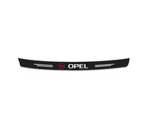 Cprotezione Paraurti Posteriore Auto per Opel Meriva B S10 I 2010-2017, Protezione Paraurti Posteriore Auto, Fibra di Carbonio Protettore Del Bagagliai Adesivi