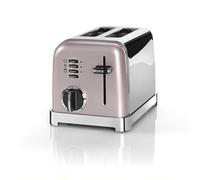 Cuisinart Tostapane a 2 fette | Ampie fessure, ideale per pane spesso e bagel | 6 livelli di doratura più scongelamento | Leva di sollevamento alta | Bollitore abbinato disponibile | Rosa d'epoca