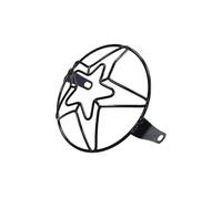 CPTDE Griglia Protezione Faro Per Motocicletta Per Chopper | Copertura Della Lampada Della Luce Della Griglia Della Protezione Del Faro Vintage Universale Per Motocicletta Per Chopper
