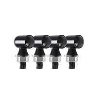 CPTDE Indicatori Direzione LED Indicatore Di Direzione A LED Per | Indicatore Di Direzione A LED Per Motocicletta Aluum Lampeggiatore Ambra Lampada Anteriore Posteriore Per Bobber 12V Per