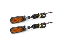 CPTDE Indicatori Direzione LED Indicatori Di Direzione A LED Per Moto | Indicatori Di Direzione A LED Per Moto Lampada Direzionale Che Scorre Ambra Intermitentes Per Monster, Per Scrambler, Per