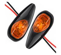 CPTDE Indicatori Direzione LED Indicatori Di Direzione Laterali 1 Set | Indicatori Di Direzione Laterali 1 Set Indicatore Moto Con Cavi 12V 2 Pezzi Lampeggiatore Super Luminoso