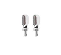 CPTDE Indicatori Direzione LED Per 12V | Indicatori Di Direzione Della Lampada Degli Del Motociclo A LED Da 8 Mm Lampeggiatore Clignotant Moto Per 12V