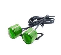 CPTDE Indicatori Direzione LED Per Riflettori Moto DC12V | 2x7 Colori Con Staffe Stroboscopiche Led 5w Eagle Eye Lampeggiante Luci Diurne Per Riflettori Moto DC12V