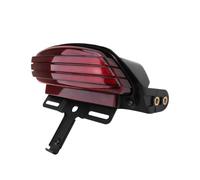 CPTDE Moto LED Stop Freno per parafango posteriore tre barre fanale