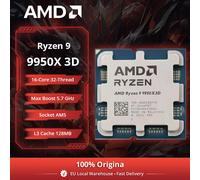 AMD Ryzen 9 9950X3D processore 4,3 GHz 144 MB L2 & L3 Scatola