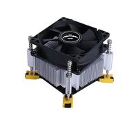 CPU COOLER AVC Ventola di Raffreddamento con Dissipatore di calore per Socket Intel 1156 1155 1150 1151 1200 1366 con Base Regolabile comprende Pasta Termica