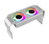 CPU Cooler - Quiet Heatsink, Doppio 120 mm Fans, Adjustable ARGB Lighting, Computer Heat Dissipation, Electronic Hardware Category, Air Cooling for Home Indoor Game Room