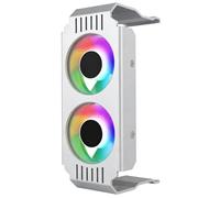 CPU Fan Cooler - 4PIN, 5 V-3 pin ARGB 12 V regolabile ARGB Light System, silenzioso doppio 120 mm Radiatore, ad alte prestazioni PC Heat Dissipation | Quiet Cooling Solution for Home Computer gamings