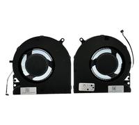 CPU + GPU Cooling Fans per Razer Blade 15 Advanced (2018-2021) 15.6" RZ09 RZ09-02385E92, RZ09-02386E91, RZ09-0288, RZ09-0301; PN: DFS2001053E0T, DFS551205WQ0T, DFS5K123043635, DFS5K121144645