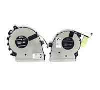 CPU + GPU fan set for Len ovo Flex 6-14IKB Type 81EM, IdeaPad Yoga 530-14IKB Type 81EK PN: 5H40R19574, BAZA0605R5H-Y004, BAZA0605R5H-Y005, DFS150705BR0T, DFS150705AF0T