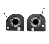 CPU GPU Ventola di ricambio per DE-LL di precisione 17 7730 M7730 7740 M7740 Serie NS85C14-17G25 NS85C15-17G26 MG75090V1-C140-S9A MG75090V1-C150-S9A DC5V 0.4 A Ventola di raffreddamento (CPU+GPU)
