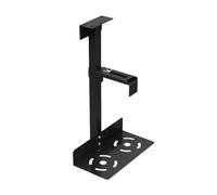 CPU Holder Wall Mount - Adjustable Computer Support Bracket, Under Desk Mount | 360 Degree Rotating PC Storage System, Heavy Duty Space Saving Organization Solution For Home Office