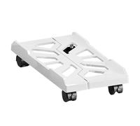 CPU Stand - Computer Stand | Mobile CPU Stnd with 4 Caster Wheels & Rolling PC Shelf, 1-Pack, Black, Under Desk Holder, PC Riser for Organized Ventilation