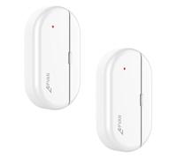 CPVAN Sensore di contatto per porta/finestra per sistema di allarme domestico compatibile con CP2/CP2W/CP4/CP9/CP10/CP11. Confezione da 2