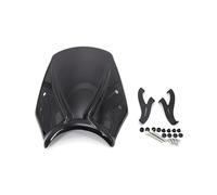 CPXCTZFZUB Parabrezza Moto Spoiler di Parabrezz Per Triumph Per Trident 660 2021 2022 Parabrezza Deflettore Accessori Per Moto(Black)