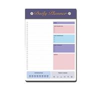 CpyAng Blocchi Appunti, Task Checklist Planner, Time Management Planner, To Do List, Top Priorities, Per Domani, Non Dimenticare, Note, Prendere Acqua, L'umore Di Oggi,80 Fogli