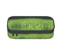 CPyuqw Astuccio con stampa di gamberetti giapponesi, organizer multiuso per penne, materiale scolastico, cancelleria, trucco e uso ufficio, Hd Verde Natura, Taglia unica, Zaino per la scuola