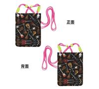 CPyuqw Borsa a tracolla da donna, nera, universale, con stampa di chitarre, leggera, per attività all'aperto, Fucsia, Taglia unica