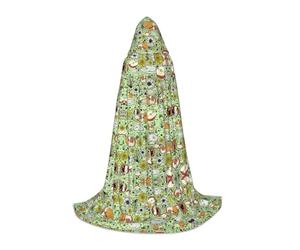 CPyuqw S Halloween Capo con cappuccio - Unisex Guinea Pig Print Cosplay Robe per Víspera de Todos los Santos, Party, Carnevale