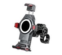 CPZPMFMKBG Navigation Mount Replacement GPS Navigazione Supporto Impermeabile Telefono Metallo Antiruggine Antiurto Perde Moto Accessori(Nero)
