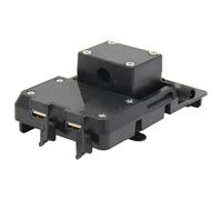 CPZPMFMKBG Navigation Mount Replacement Per BMW Per R1200R 2011 2012 2013 Supporto Di Montaggio Base Adattamento Del Telefono Dock Anti-vibrazione Navigazione GPS Motocicletta Fissaggio(Black 2)