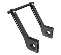 CPZPMFMKBG Navigation Mount Replacement Per Ducati Per Desert X Per DesertX 2022 2023 2024 Supporto Per Targa GPS Per Navigazione Moto Telefono(Nero)