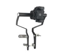CPZPMFMKBG Navigation Mount Replacement Per Tiger 900 GT Per Pro/Rally Pro 2024 Per Piastra Di Supporto GPS 2025 Moto 22 MILLIMETRI Staffa Navigazione Del Telefono(Silvery-Black1set)
