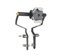 CPZPMFMKBG Navigation Mount Replacement Per Tiger 900 GT Per Pro/Rally Pro 2024 Per Piastra Di Supporto GPS 2025 Moto 22 MILLIMETRI Staffa Navigazione Del Telefono(Golden-Black1set)