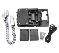 CPZPMFMKBG Navigation Mount Replacement Per Versys 650 2022 2023 Moto Telefono Navigazione Supporto USB 13/16 Mm GPS(Phone holder)