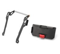 CPZPMFMKBG Navigation Mount Replacement Per VOGE Per 525DSX 2023-2025 Supporto Adattatore Manubrio Ausilio Alla Navigazione Estensione Della Staffa Di Base Telefono(Black 2,12MM)