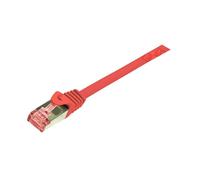 CQ2084S Cavo Patch S/FTP 6 Linea Cu LSZH Rosso 7,5m 27AWG LOGILINK