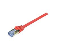 CQ3074S Cavo Patch S/FTP 6a Linea Cu LSZH Rosso 5m 26AWG LOGILINK