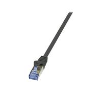 CQ4113S 600 MHz 20 m Cat7 Patch Cable - Black
