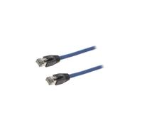 CQ8076S Patch cord S/FTP Cat 8.1 Line Cu LSZH blu 5 m 26AWG fili: 8 LOGILINK