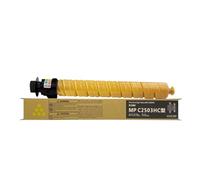 CQadsDyrx 1pcs MPC2503 Cartuccia di ricambio universale Compatibile con C2003SP C2004SP C2011SP C2503SP C2004EXSP C2504SP C2504EXSP Modelli di stampante del mercato Aftermarket Toner(Pagine Y-10000)