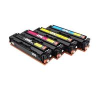 CQadsDyrx 4pcs 219a 219x Toner compatibile con chip per Pro 3201 3202 3203 3204 3288 3302 Toner Fit Universal Cartuccia W2190A W2190X Sostituzione del mercato post -vendita(219a cmyk no chip)