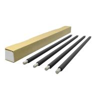 CQadsDyrx 4x Rullo di carica primaria PCR compatibile con DC 240 242 250 252 260 WC 7655 7665 7675 7755 7765 7775 DCC 6550 7500 7550 6500 5065 5500 Modelli