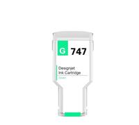 CQadsDyrx Cartuccia d'inchiostro compatibile con 746 P2V82A P2V83A P2V80A P2V78A per DesignJet Z6 e Z9 Plus(HP-747-G-300ML)