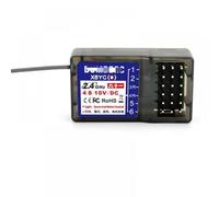 CQadsDyrx Ricevitore 2.4G 6CH con giroscopio compatibile con i trasmettitori DUMBORC X6F, X6DC, X6DCG, X6YC, X6YCG, X6, X4, X5(X6YC)