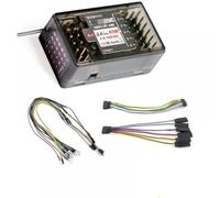 CQadsDyrx Ricevitore 2.4G 6CH con giroscopio compatibile con i trasmettitori DUMBORC X6F, X6DC, X6DCG, X6YC, X6YCG, X6, X4, X5(X6DC DC LIGHT)