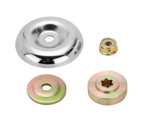 CQadsDyrx XCAN Kit di Fissaggio Dado Adattatore Testa Tosaerba Compatibile con Modelli di Attrezzi da Giardino per Numero di Parte 8K1927225B 1G724-97012