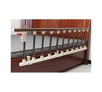 CQAHDSEVF Bariera pieghevole per letto, Maniglia di supporto for sponda del letto pieghevole e regolabile in lega di alluminio 95-167 cm x 40 cm(167x40cm)