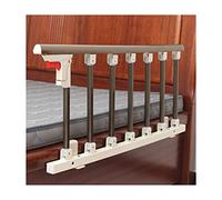 CQAHDSEVF Bariera pieghevole per letto, Maniglia di supporto for sponda del letto pieghevole e regolabile in lega di alluminio 95-167 cm x 40 cm(106X40CM)
