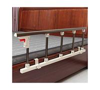 CQAHDSEVF Bariera pieghevole per letto, Maniglia di supporto for sponda del letto pieghevole e regolabile in lega di alluminio 95-167 cm x 40 cm(120X40CM)
