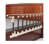 CQAHDSEVF Bariera pieghevole per letto, Maniglia di supporto for sponda del letto pieghevole e regolabile in lega di alluminio 95-167 cm x 40 cm(136X40CM)