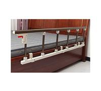 CQAHDSEVF Bariera pieghevole per letto, Maniglia di supporto for sponda del letto pieghevole e regolabile in lega di alluminio 95-167 cm x 40 cm(146X40CM)